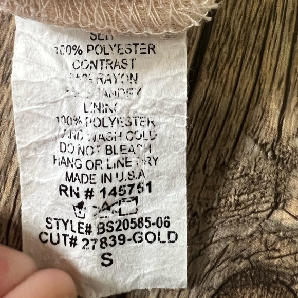 Pink Lily golden yellow floral bodysuit - Picture 16 of 16